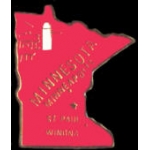 MINNESOTA PIN MN STATE SHAPE PINS